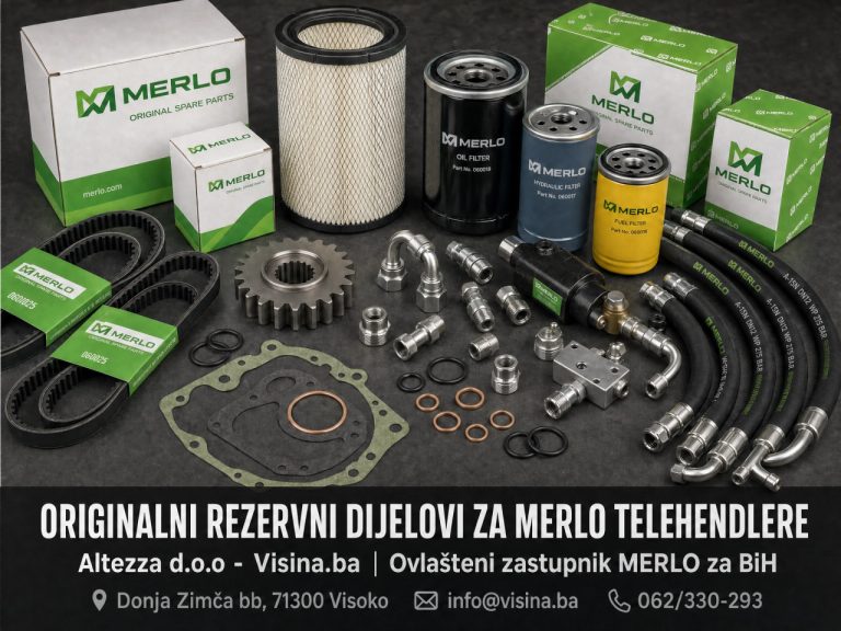 Rezervni dijelovi za MERLO telehendlere