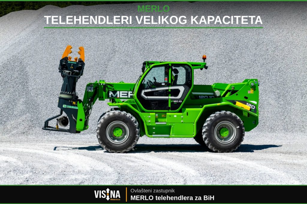 MERLO telehendleri velikog kapaciteta / telehendler / teleskopski